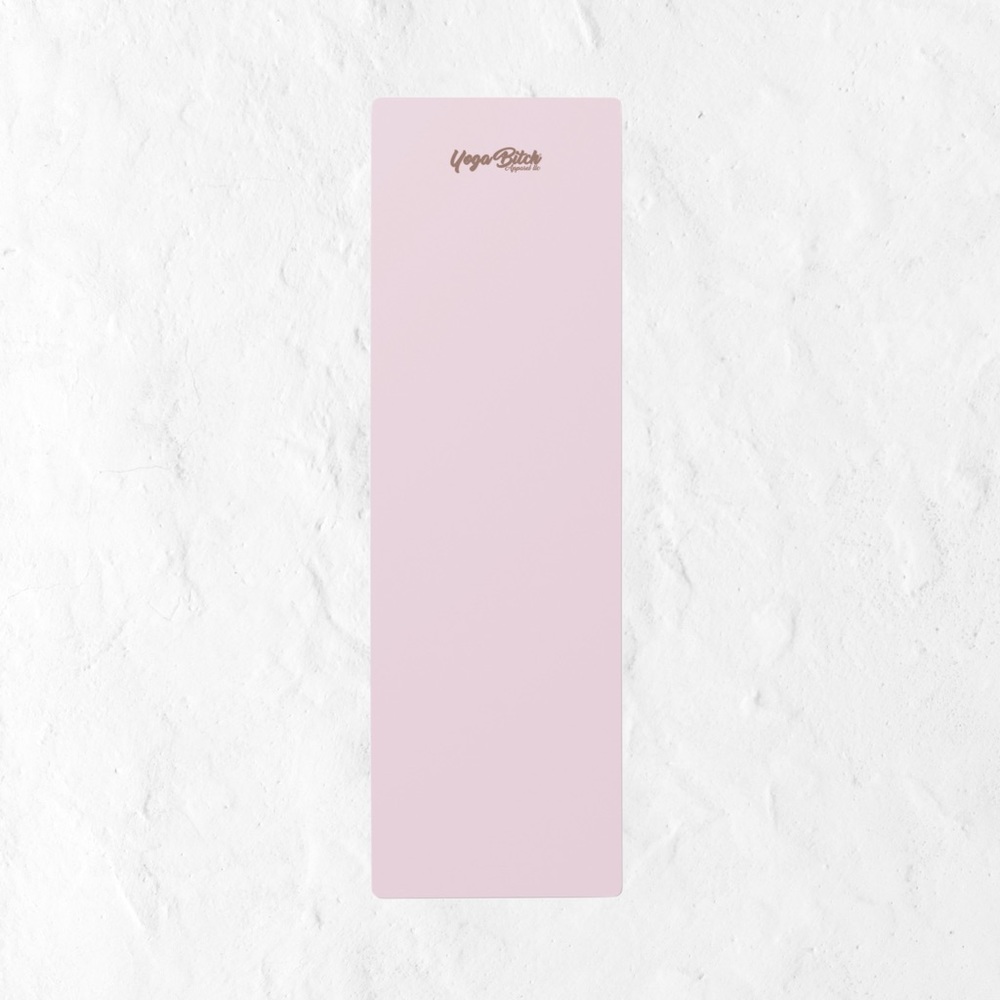 The Bitchin Mat 🤍 Premium Leather Look Yoga Mat by Yoga Bitch NWT - Picture 4 of 7